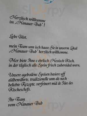 Restaurant Hanauer Bub