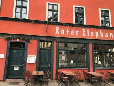 Roter Elephant