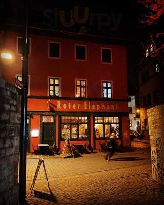 Roter Elephant