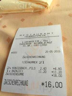 Restaurant Dubrovnik