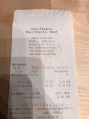 Gasthaus Barthels Hof