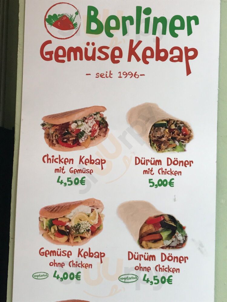 Berliner - Gemüse Kebap