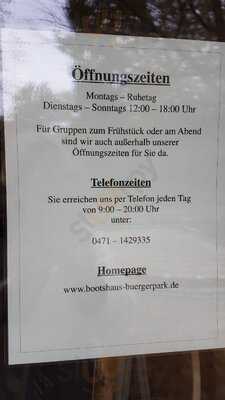 Bootshaus Im Bürgerpark