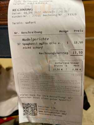 Restaurant La Toscana