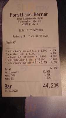 Forsthaus Werner Krefeld