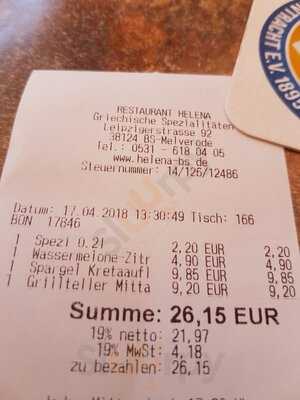 Restaurant Helena Braunschweig