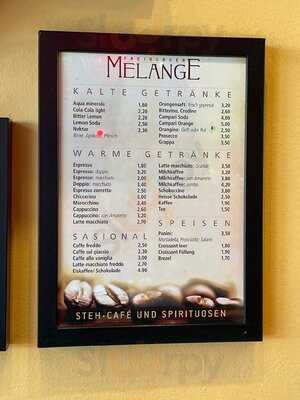 Stehcafe Melange