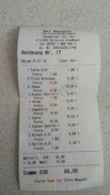 Steinofen Pizzeria Del Bajazzo