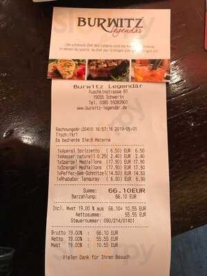 Burwitz Legendär