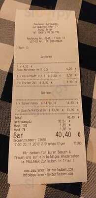 Paulaner In Zurlauben