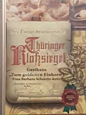 Gasthaus Zum Goldenen Einhorn