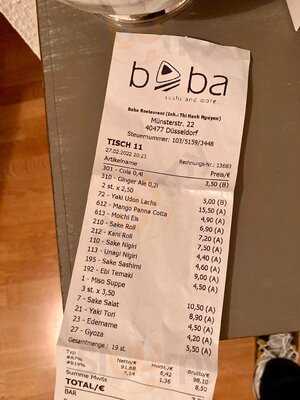 Baba Sushi Restaurant