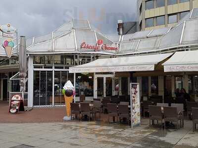 Eis Cafe Crema In Glas Haus