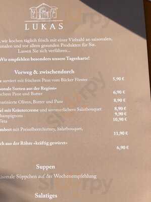 Kulinarischer Bahnhof Lukas