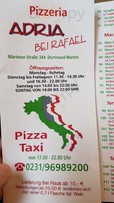 Pizzeria Adria Bei Raphaele