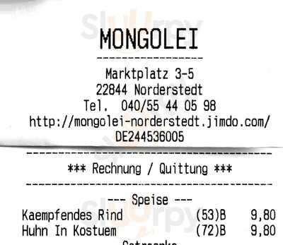 Restaurant Mongolei