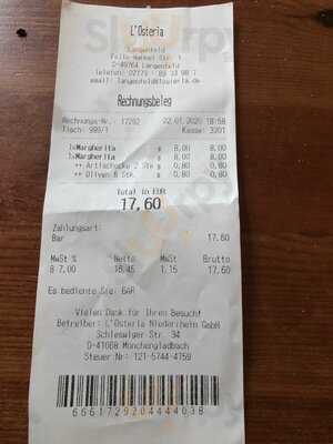 L'osteria Langenfeld