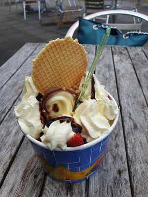 Eiscafe Bergziege Dresden - Sb Sommereisgarten