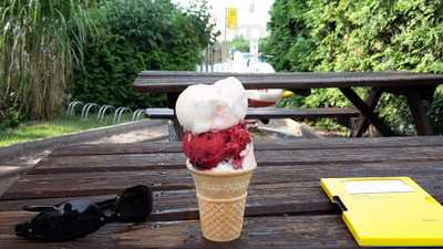 Eiscafe Bergziege Dresden - Sb Sommereisgarten
