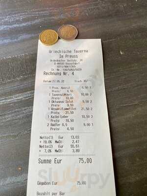 Griechische Taverna Preuß