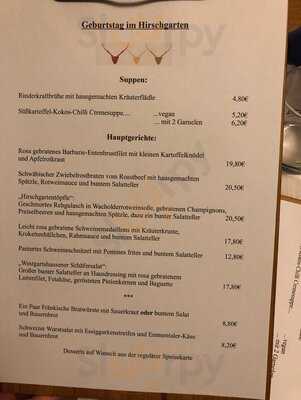 Restaurant Der Hirschgarten