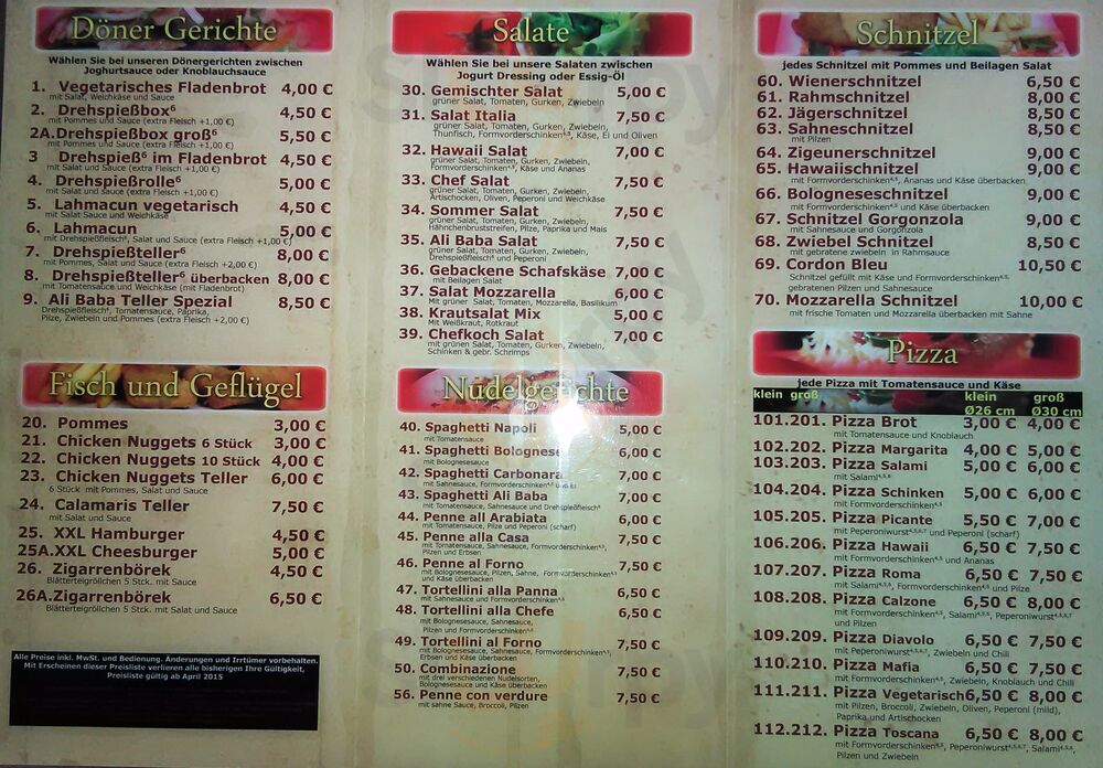 Ali Baba Pizzeria & Kebap Haus
