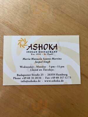 Restaurant Ashoka