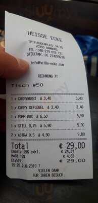 Heiße Ecke Grill St. Pauli