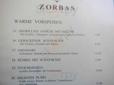 Zorbas Restaurant