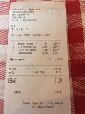 Amici Amici Paste & Pizze