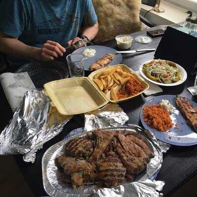 Gyros-grill Santorini