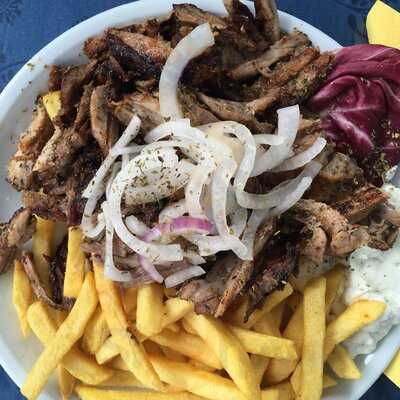 Gyros-grill Santorini