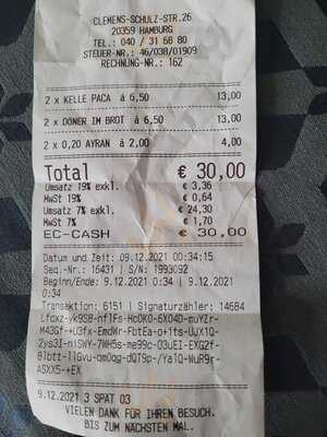 Köz Antep Imbiss Bei Müslüm