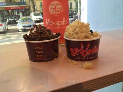 Spooning Cookie Dough Bar