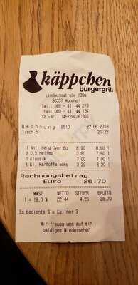 Kappchen Kuchen