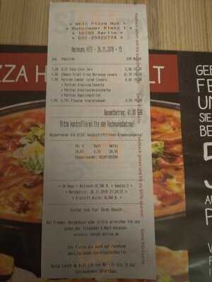 Pizza Hut Berlin, Potsdamer Platz