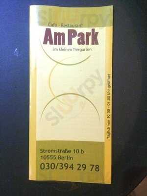 Cafe Restaurant Am Park