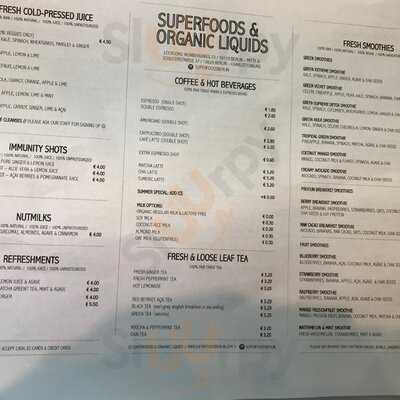 Superfoods & Organic Liquids