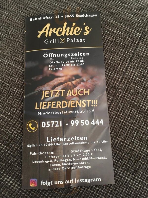 Archie's Grill Palast