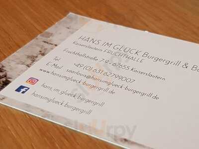 Hans Im GlÜck Burgergrill & Bar