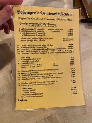 Restaurant Bratwurstglöcklein