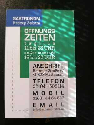 Sabanis Lounge Und Restaurant