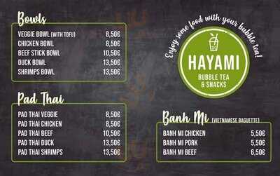 Hayami Bubble Tea & Snacks