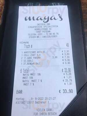Mayas Indisches Restaurant