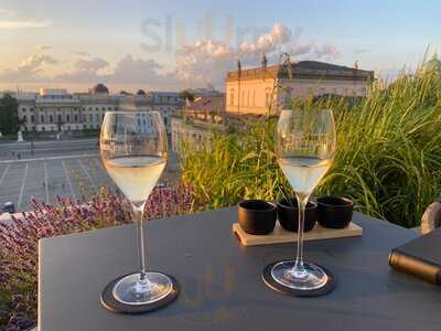 The Rooftop Terrace At Hotel De Rome