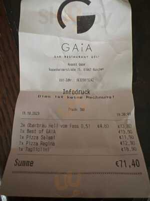 Gaia Bar Restaurant Deli