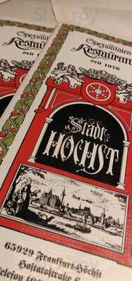 Stadt Höchst Spezialitäten-restaurant