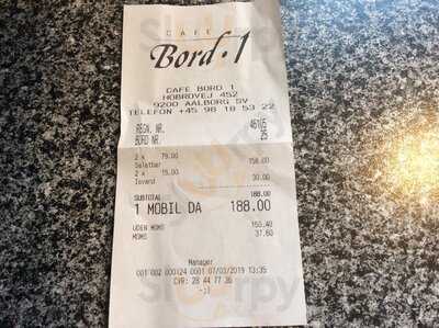 Cafe Bord 1/ Bilka