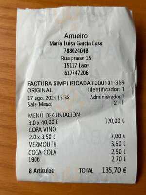 Restaurante Arrueiro
