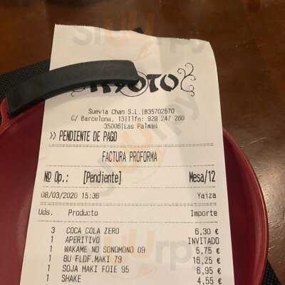 Restaurante Japonés Kyoto